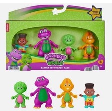 Fisher-Price Barney  s World Barney Hey Friends Figurine NEW MINT Mattel