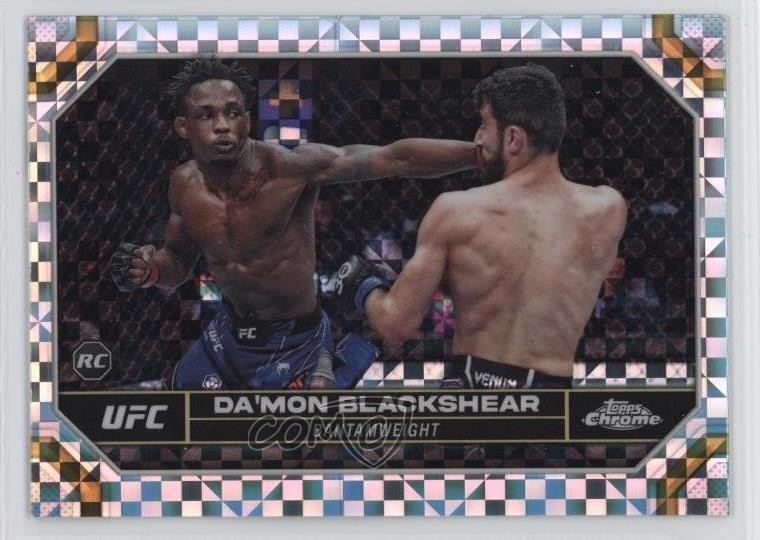 2024 Topps Chrome UFC X-Fractor Da'Mon Blackshear #21 jg3
