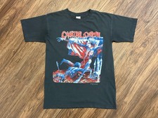 Vintage Cannibal Corpse T-Shirt 90  s Tomb Of The Mutilated OG Single Stitch L