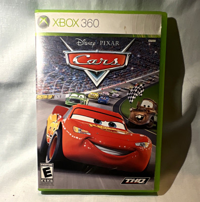 Disney Pixar Cars Microsoft Xbox 360 Game Disc & Case Multiplayer E 2006 NTSC
