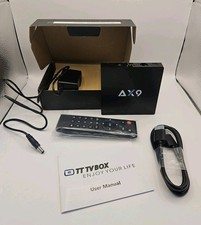 OTT TV BOX ANDROID AX9 Smart Life 1GB DDRIII GPU y CPU WiFi HDMI USB COMPLETO