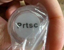 Przezroczysty PRZYCISK z przełącznikiem na 125/250 V (PRTSC)