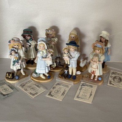 8 Jan Hagara Figurine Lot Cathy Paul Tammy Cindy Jennifer Abby Lesley Goldie