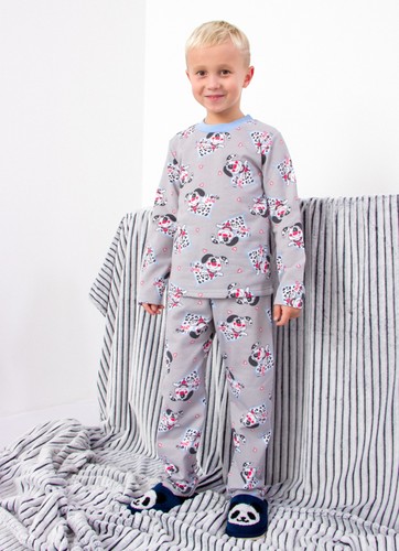Conjunto de pijama cálido para niños - acogedor y cómodo, invierno, Nosi svoe 6076-024-4 (así que... - Imagen 1 de 2