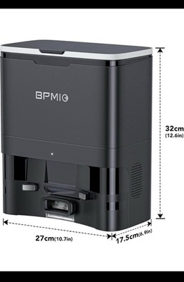 BPMIO Self-Empty Station, Automatic Dust Collection,Up to 60 Days of Hands-Free