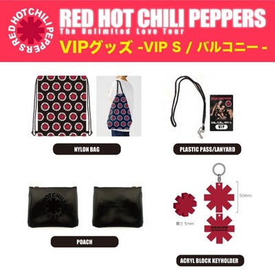 Red Hot Chili Peppers VIP S Limited Item Complete set Unlimited Tokyo Japan 2024