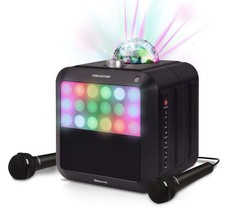 Portable Karaoke Machine - SINGSATION Star Burst - System Comes w/ 2 Mics, Ro...