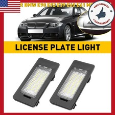 2x AUXITO CANBUS LED Plate License Light Bulb Fit BMW E90 E91 E92 E39 E70 E71