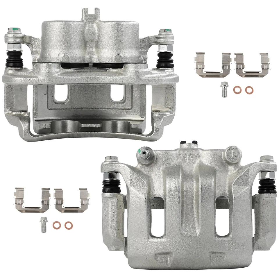 Pinzas de freno delanteras 2 piezas para Nissan Xterra 2000-2004 Nissan Frontier 2003-2004 Foto 4 de 4