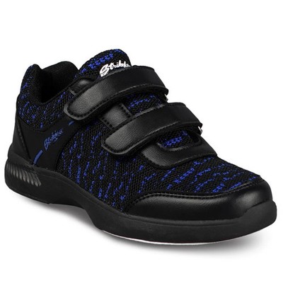 KR Strikeforce Youth Boys Flyer Mesh Lite Black/Royal Bowling Shoes