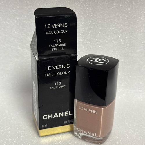 Chanel Le Vernis Nail Colour 113 Faussaire 13ml New - 第 1/4 張圖片