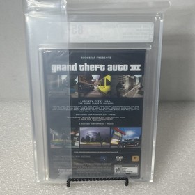 Grand Theft Auto III PS2 VGA 85+ U85 Sealed Black Label GTA 3