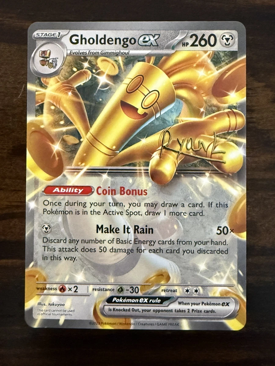 Gholdengo Ex Pokémon TCG Cards for sale | eBay
