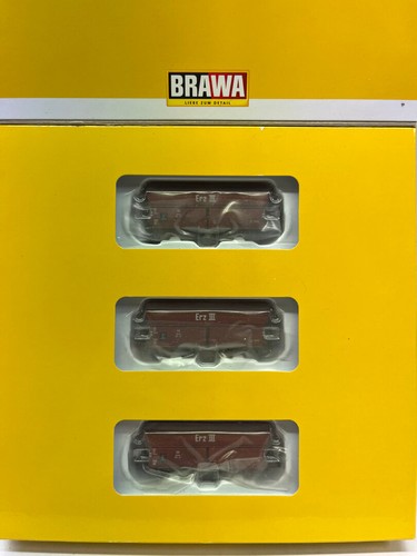 Brawa 67033 Spur N 1/160 Wagen Set Selbstentladewagen oot DB Epoche III | Condition: Neu