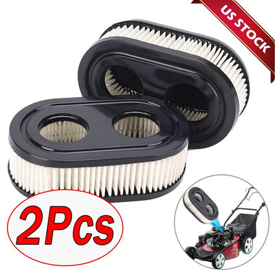 2PCS Air Filter Kits for Briggs And Stratton 798452 593260 5432 5432K Lawn Mower