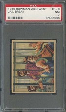 1949 Bowman Wild West Trading Cards 35