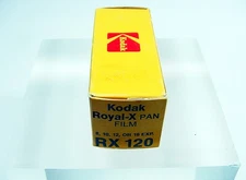 Kodak Royal-X Pan | RX 120 | ASA 1250 | 1985 | Sealed | $12.95 | #61 |