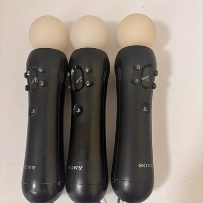 Sony PlayStation Move Motion Controller CECH-ZCM1U Lot 3 - Untested