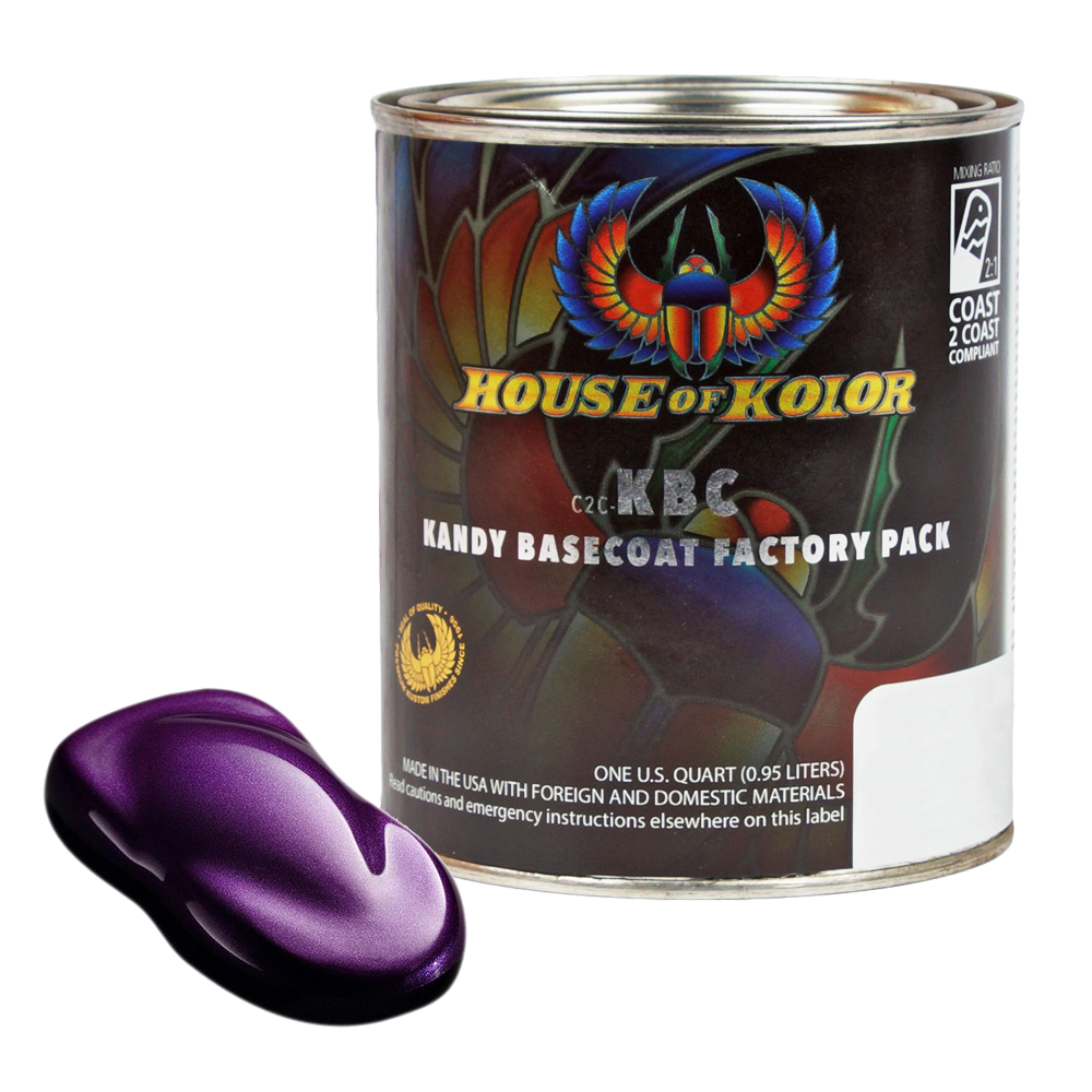 1 QT House of Kolor Shimrin Basecoat Kandy Purple KBC 10 for 1 QT House of Kolor Shimrin Basecoat Kandy Purple KBC 10 for
