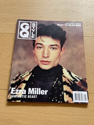 GQ Style Magazine - Ezra Miller Cover (Fantastic Beast) Holiday 2018