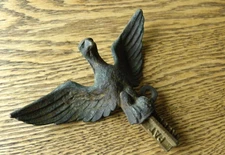 BRASS 4" EAGLE FLAGPOLE TOPPER