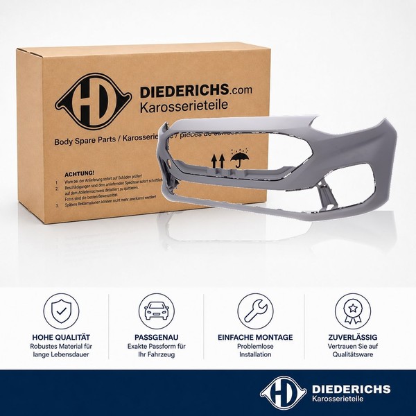 StossfÄNger Vorne Diederichs 1407250 FÜR Ford Stossstange Bumper-image
