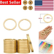 Split Rings 20-Count Golden 1