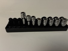 Snap-on 8pc 14 Drive 6-point Metric Flank Drive Mid Length Sockets