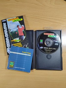 Actua GOLF for Sega Saturn with manual (PAL)