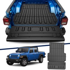 Truck Bed Mat Compatible with 2020-2026 Jeep Gladiator JT Bed Mat Tailgate Li...