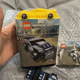 2010 LEGO #&nbsp; 8194- RACERS- MINI TURBO NITRO MUSCLE CAR COMPLETE W/ CANNISTER