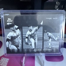 2025 Topps Black & White Detroit Tigers Tarik Skubal Frame Rate Insert