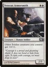 [MTG] Veteran Armorsmith (038) (M10) LP-HP