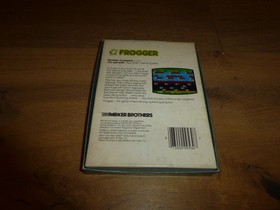 FROGGER - Atari 5200 CIB Complete In Box w/ Overlays (unpunched!) Parker Konami