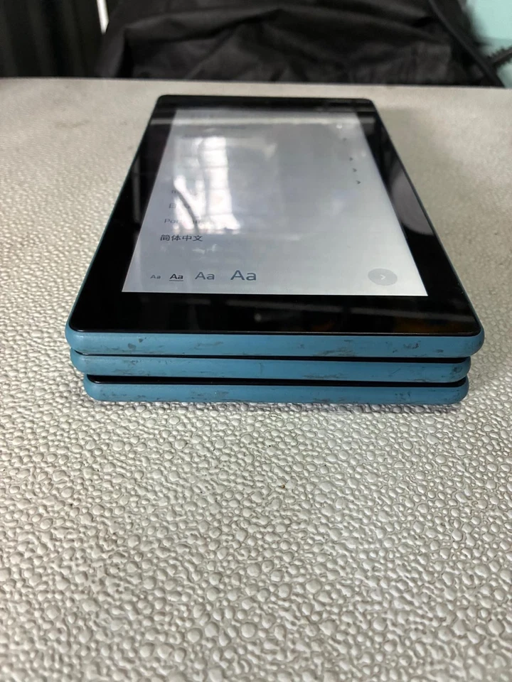 Lote de 3 paquetes de tabletas Amazon Fire 7 (7.ª generación) - Wi-Fi - Sin cargador - Grado B Foto 3 de 4