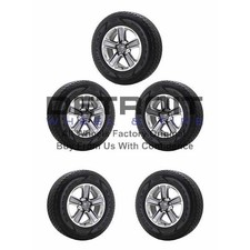 18 Jeep Wrangler Polished Grey Wheels Rims Tires Oem 2018-2023 9221