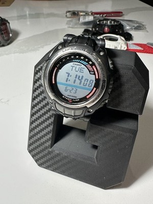 Casio Sports Watch SGW-200 LAP & DISTANCE Quartz Digital Dial Mens Wristwatch wi