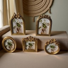 Retro Picture Frame Old Fashioned Photo Gallery Art Antique Ornate Photo Frame