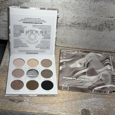 Morphe Artistry Palette GET RICH & FOILED GOING PLATINUM 10.1G/0.35 oz Brand New