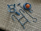 Vintage Barbie Doll Dream Pool Replacement Parts Blue Ball Mask Steps Brush