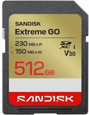 SanDisk - SDSDXGN-512G-GNCIN - SanDisk 512 GB Class 10/UHS-I SDXC - 1 - 230