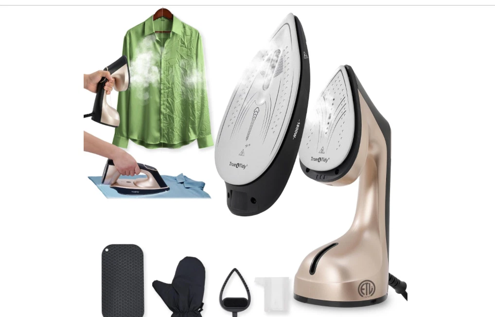 True & Tidy 1600W DuoPress XL Iron & Steamer with Detachable Ironing digital NWB
Opens in a new wind