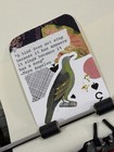ACEO Print Green Bird Maya Angelou Quote Micro Collage Art Card Mazerzine ATC — photo 2