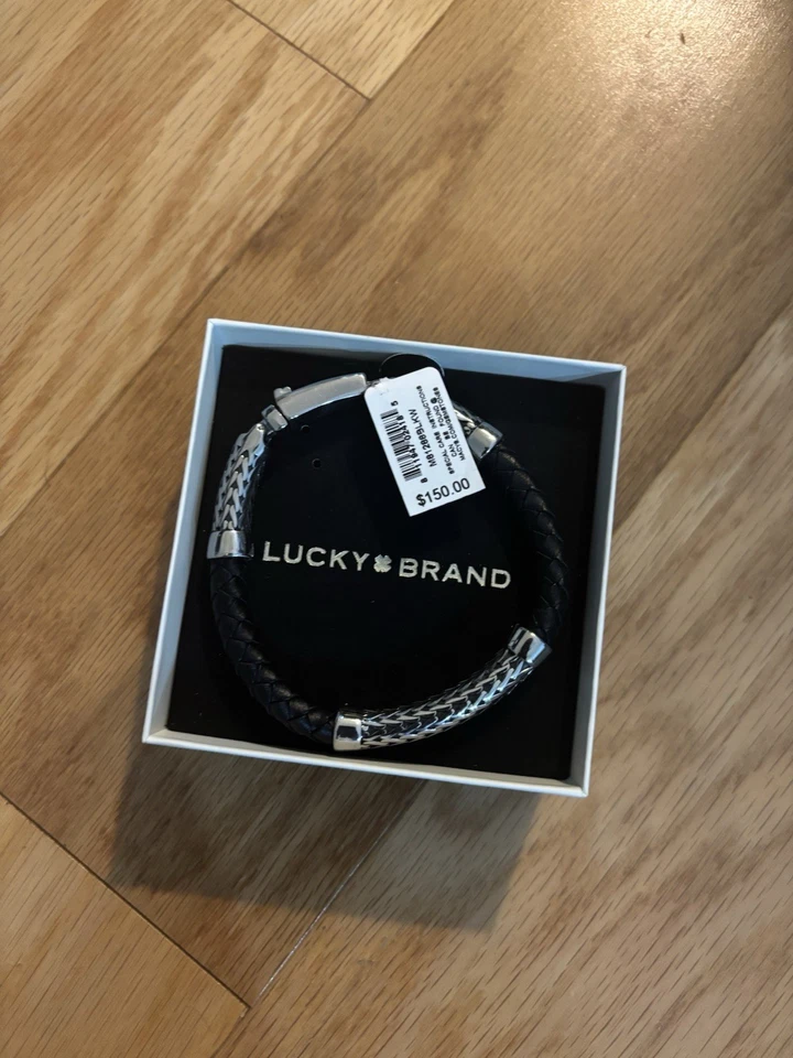 Pulsera de acero inoxidable Lucky Titanium para hombre y mujer Foto 3 de 4