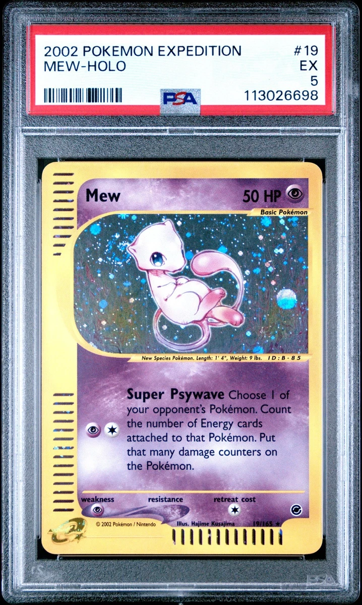 Mew Pokémon TCG Professional Sports Authenticator (PSA) Expedition