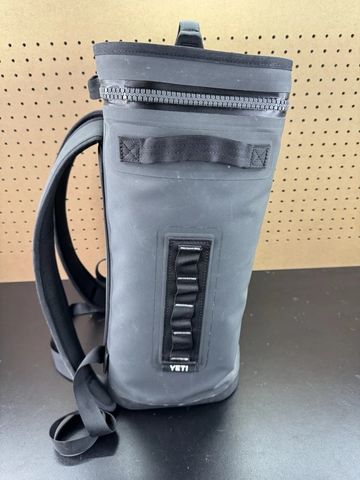 Yeti Hopper BackFlip 24 Soft Sided Backpack Cooler - Charcoal Read Description - Image 3 of 4