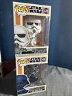 Funko Pop! Star Wars Stormtrooper & Darth Vader Concept Series Vinyl Figures