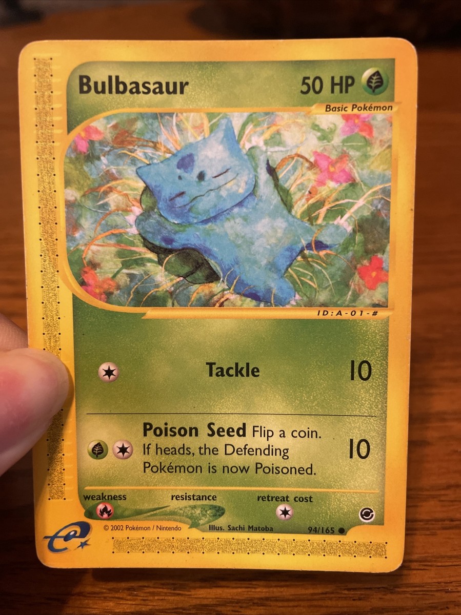 Authentic BULBASAUR - 94/165 - NM - Some Wear - Fast Shipping