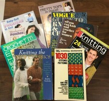 Crochet Knitting Designs Patterns Needlework Home Tops Sweater Vest Ponchos Baby