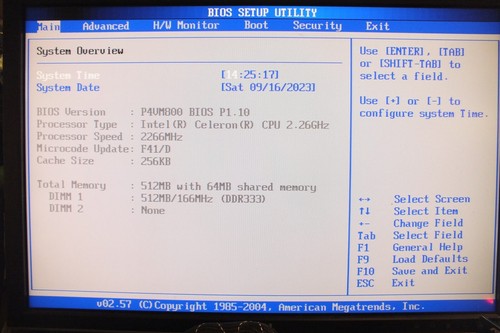 ASRoc P4VM800, REV.1.03 Socket 478 Intel Motherboard +CPU 2.26GHz +512Mb +I/O - Picture 4 of 10